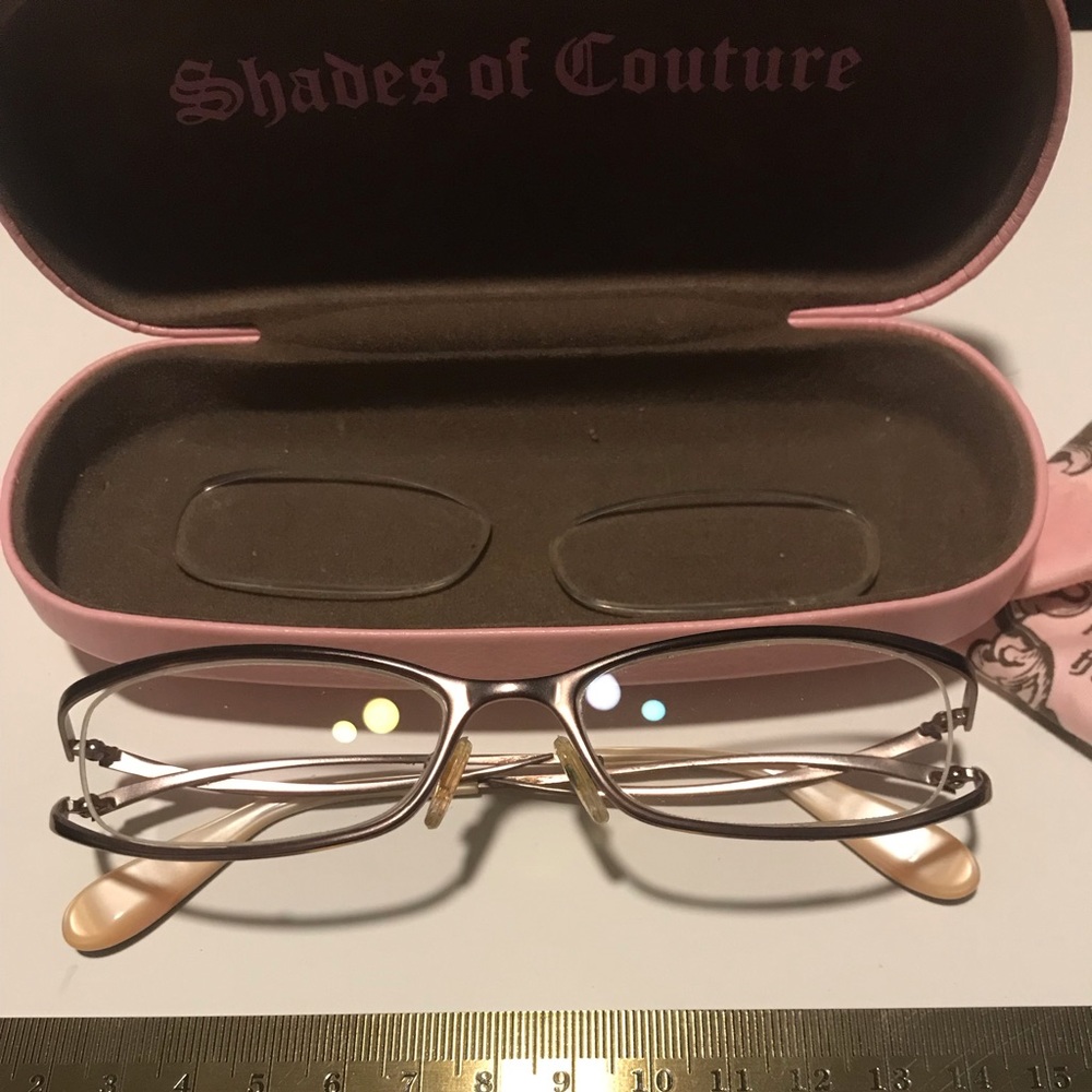 Juicy Couture metal eyeglasses used